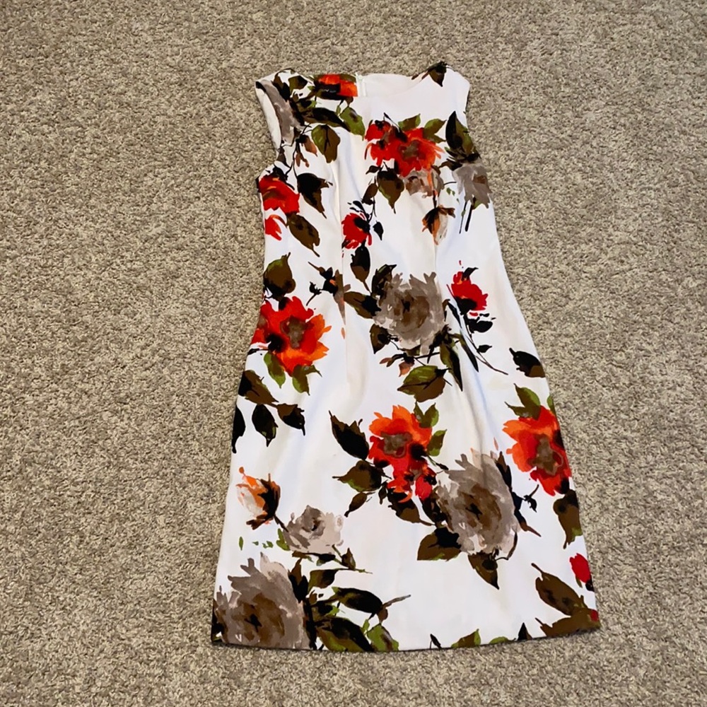 Flowered dress used